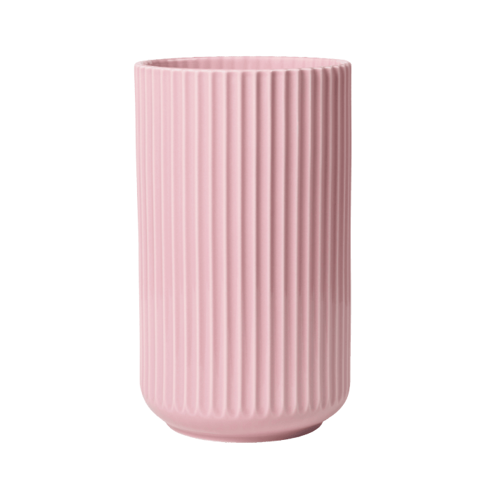 Lyngby Vase Porcelain Rose