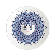 Bjørn Wiinblad Olga Dish, Blue, Ø: 13"