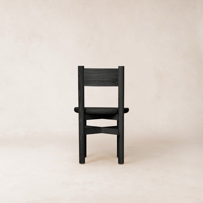 Teddy Wood Dining Chair - Black