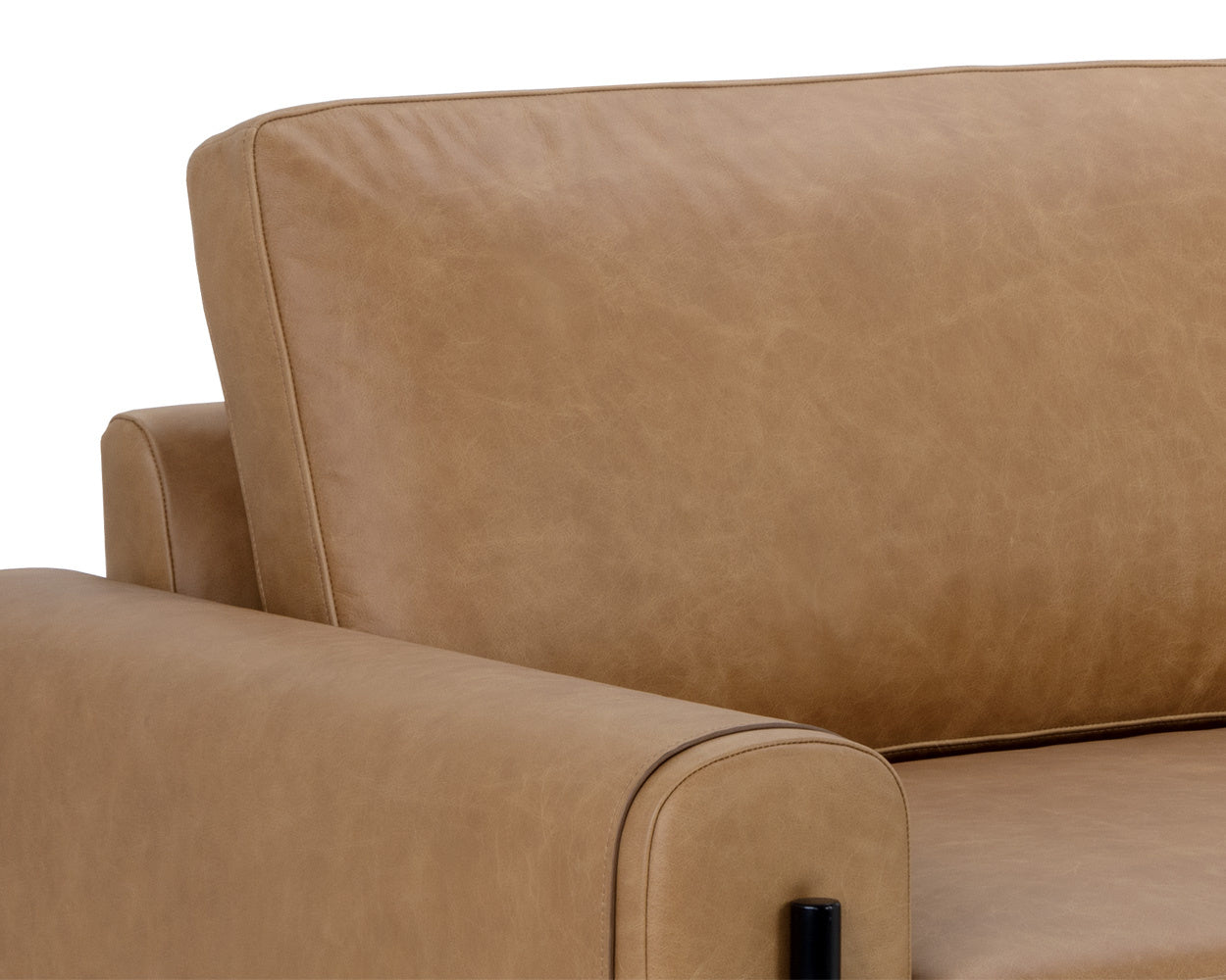 Camus Sofa - Ludlow Seasame Leather