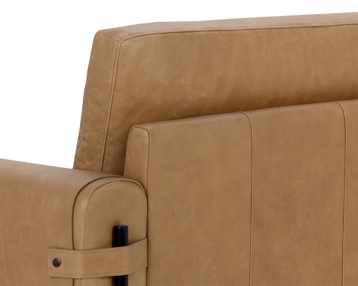 Camus Sofa - Ludlow Seasame Leather