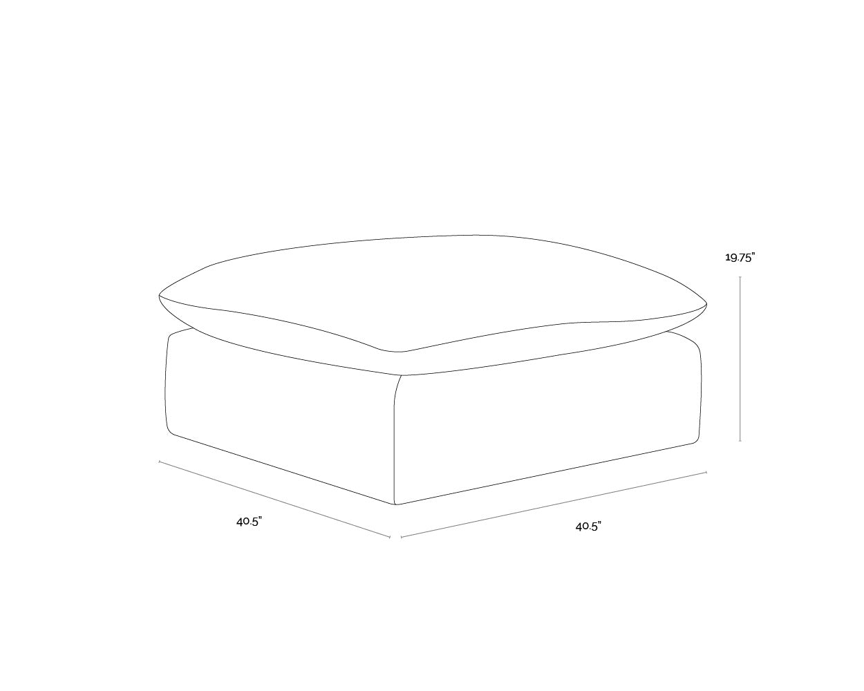 Reve Modular - Ottoman