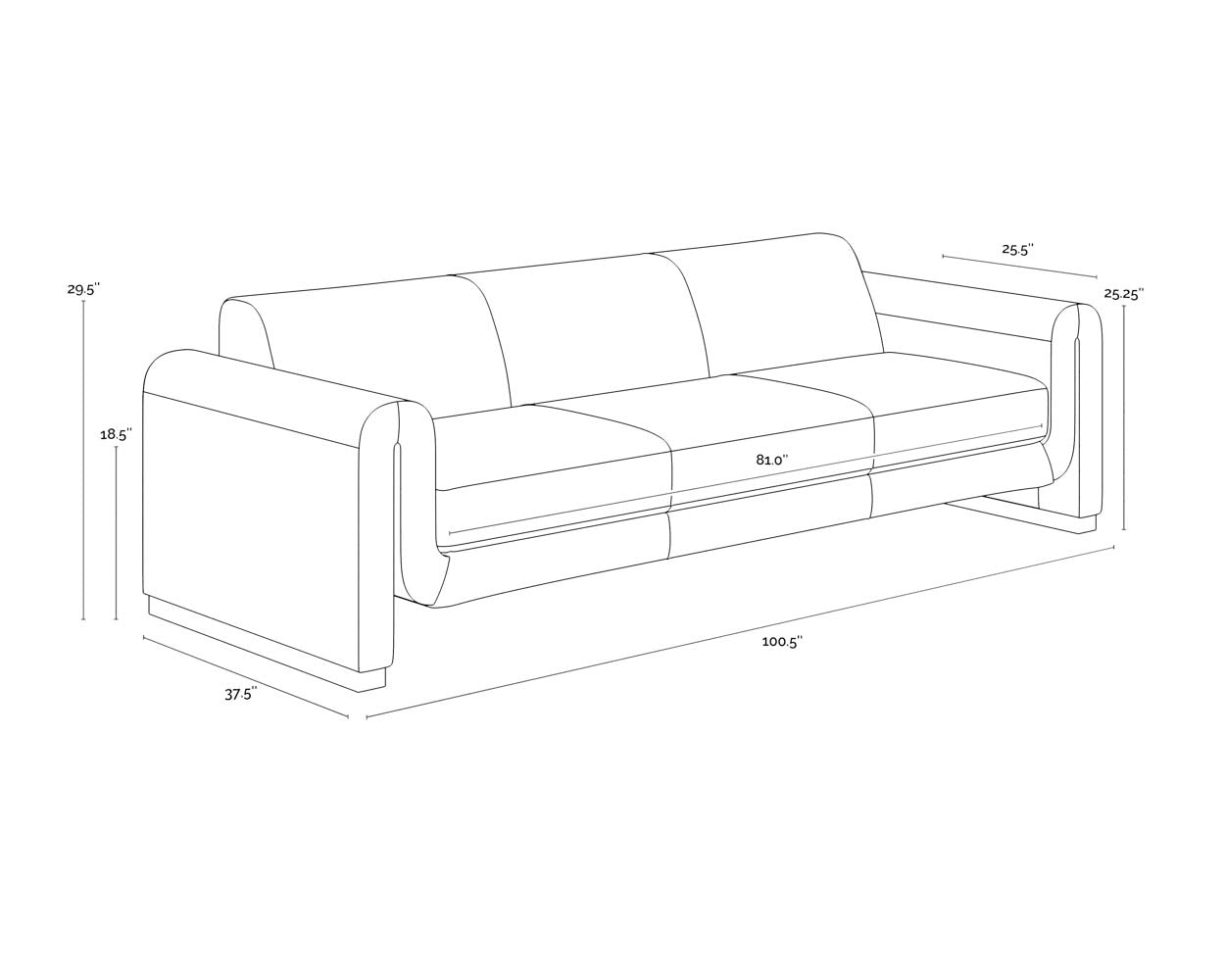 Romer Sofa - Distressed Brown - Nubuck Tan Leather