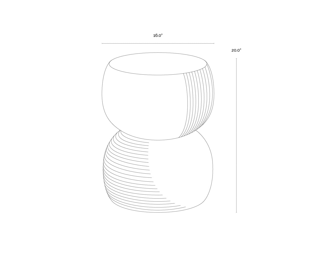 Gemina End Table