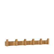 Column Coat Rack - Long Warm Oak
