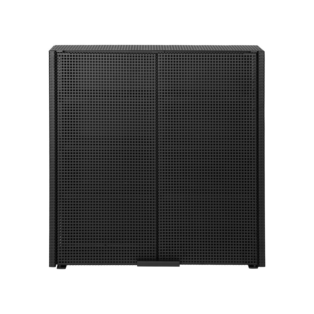 Grid Wall Cabinet - Black
