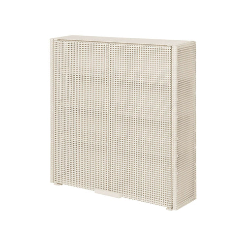 Grid Wall Cabinet - Beige