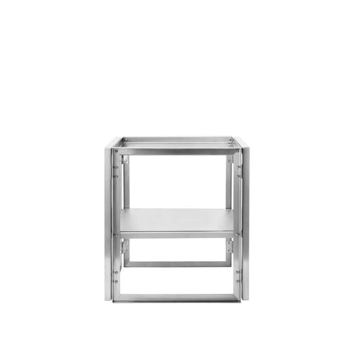 Foldable Side Table - Stainless Steel