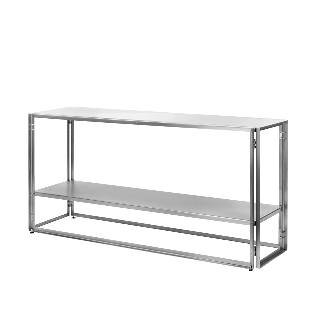 Foldable Console - Stainless Steel