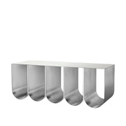 Curved Bench - Stainless Steel