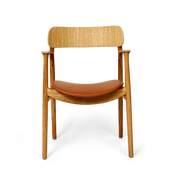 Asger Chair - Oiled Oak - Upholstered