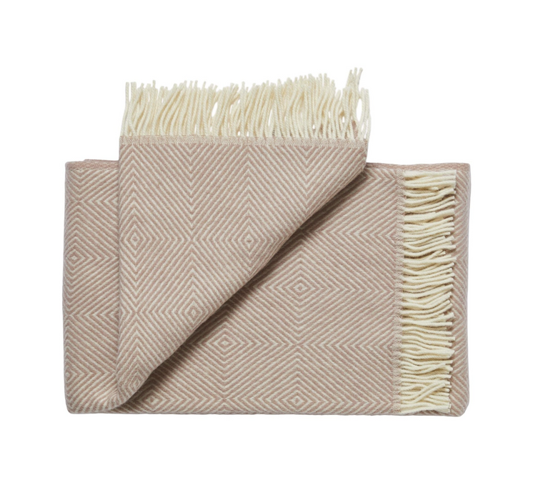 Fanø Throw - Dusty Rose