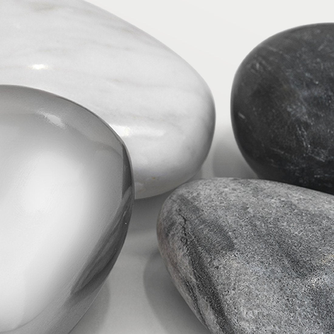 Rock Pile Sculpture - Grey Tones