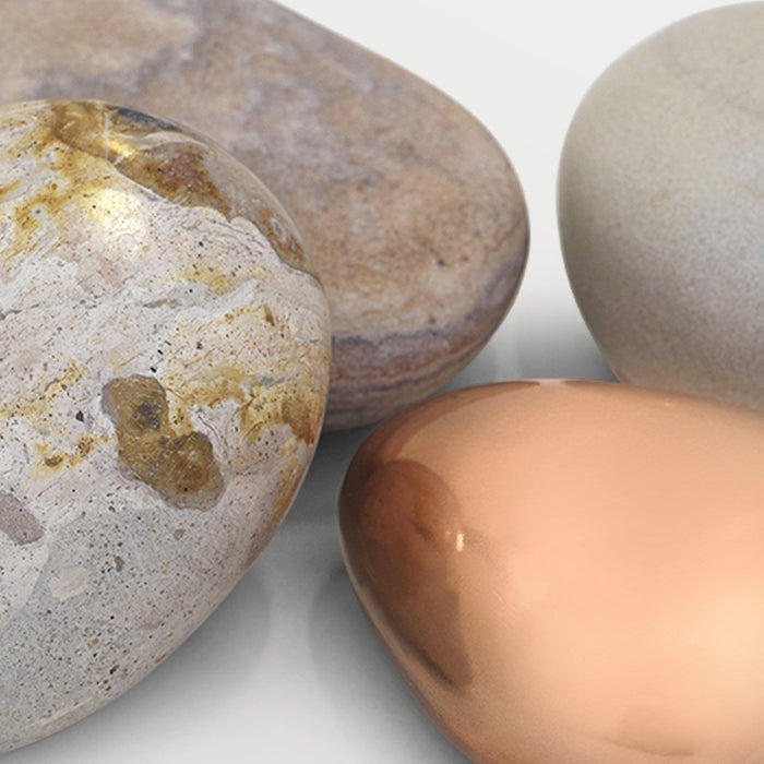 Rock Pile Sculpture - Earth Tones