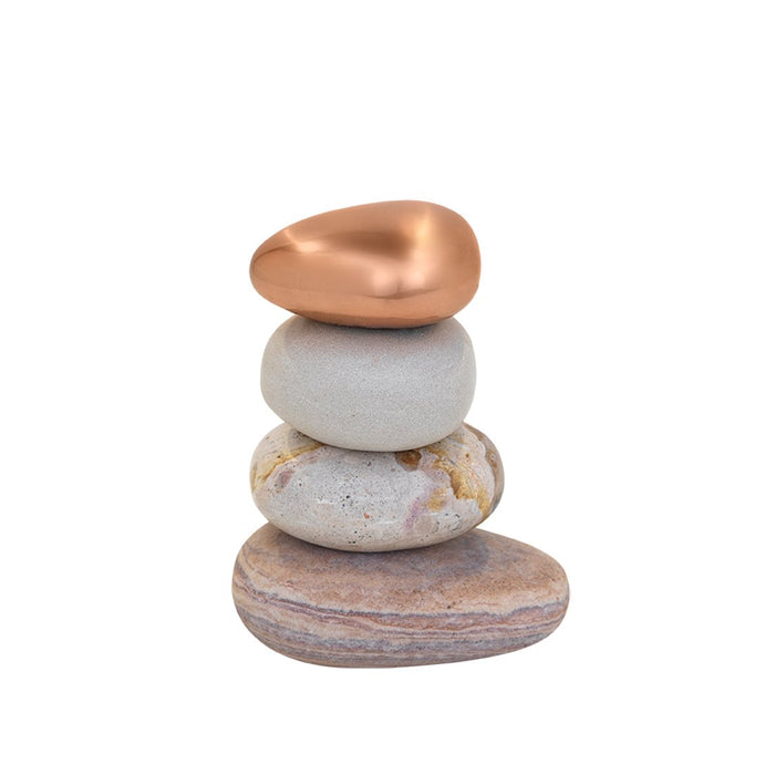 Rock Pile Sculpture - Earth Tones