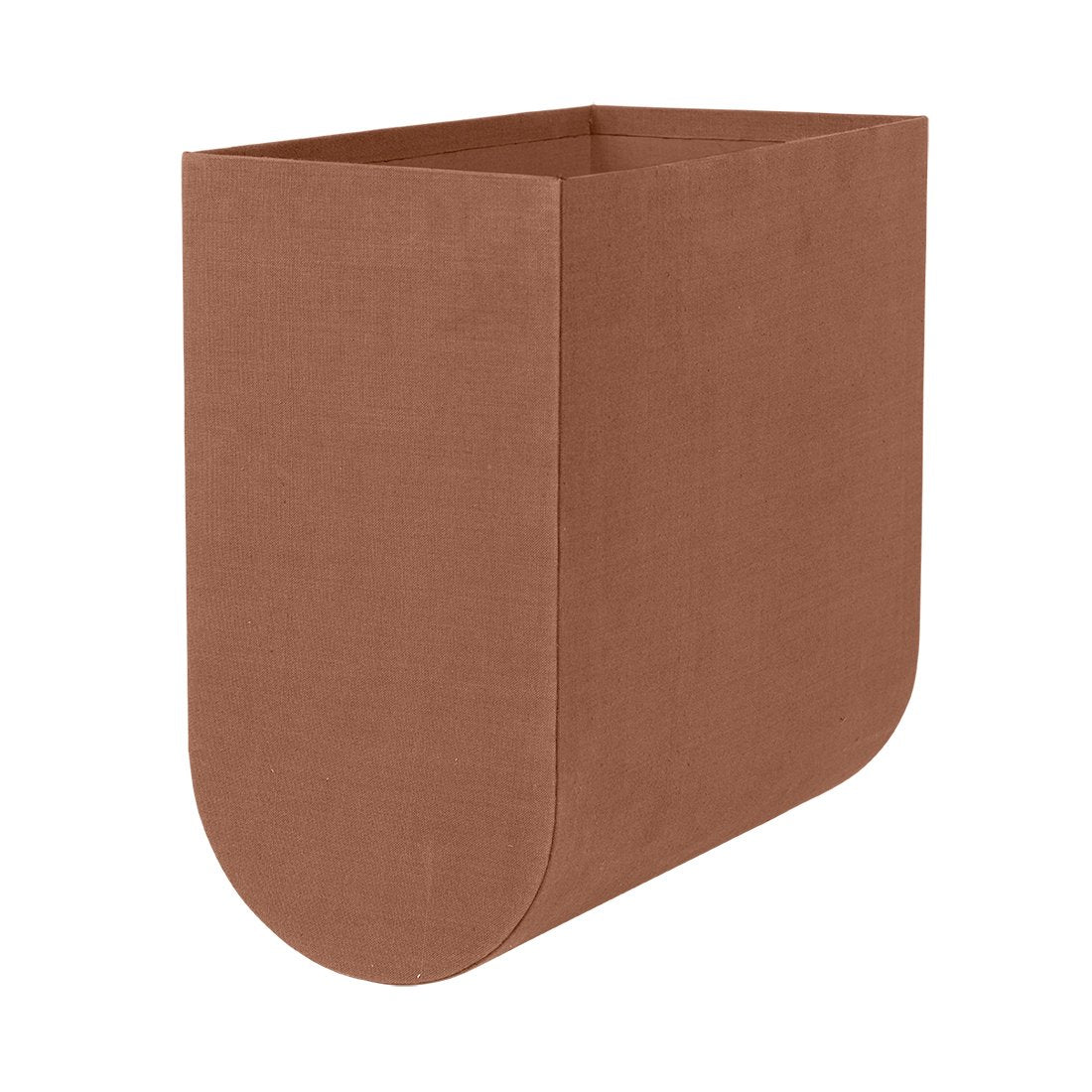 Curved Box Burnt Brown - Medium