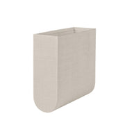 Curved Side Table Box Grey - Small