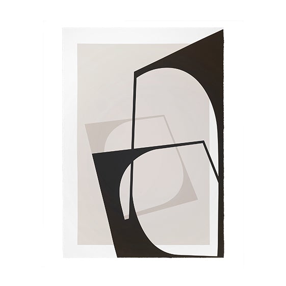 Kristina Dam Studio Frame Abstraction Poster