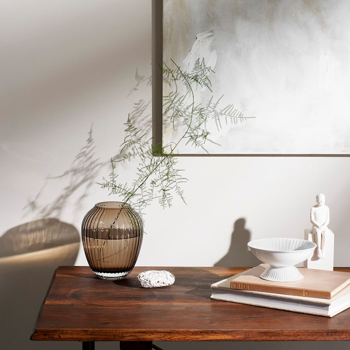 Kähler Hammershøi Vase, Walnut