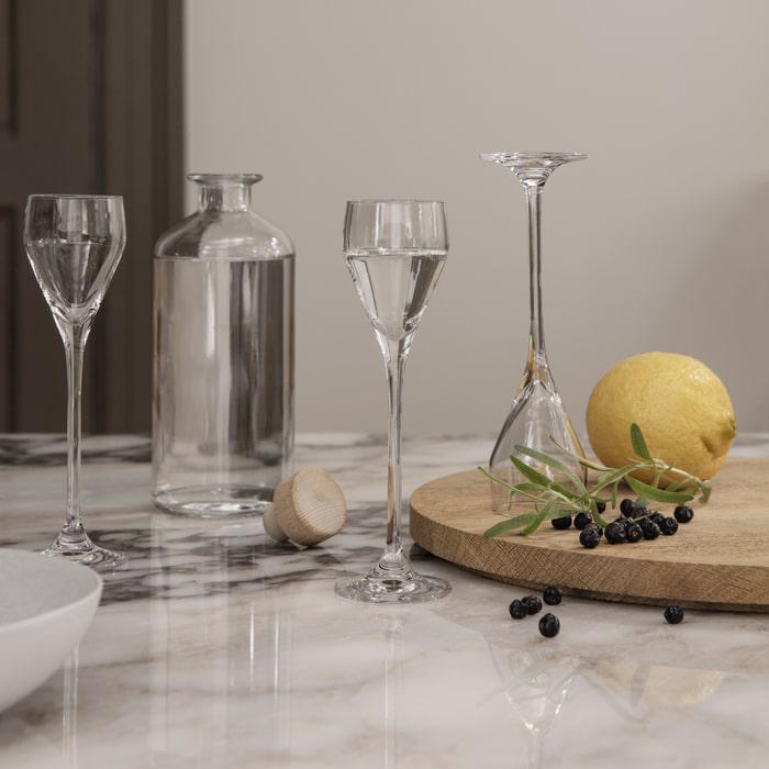 Holmegaard Perfection Shot Glass, Clear, 1.9 Oz, 6 Pcs.