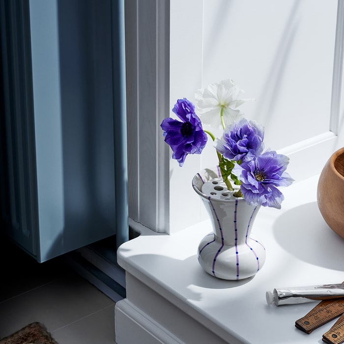 Kähler Signature Vase, H: 5.9"