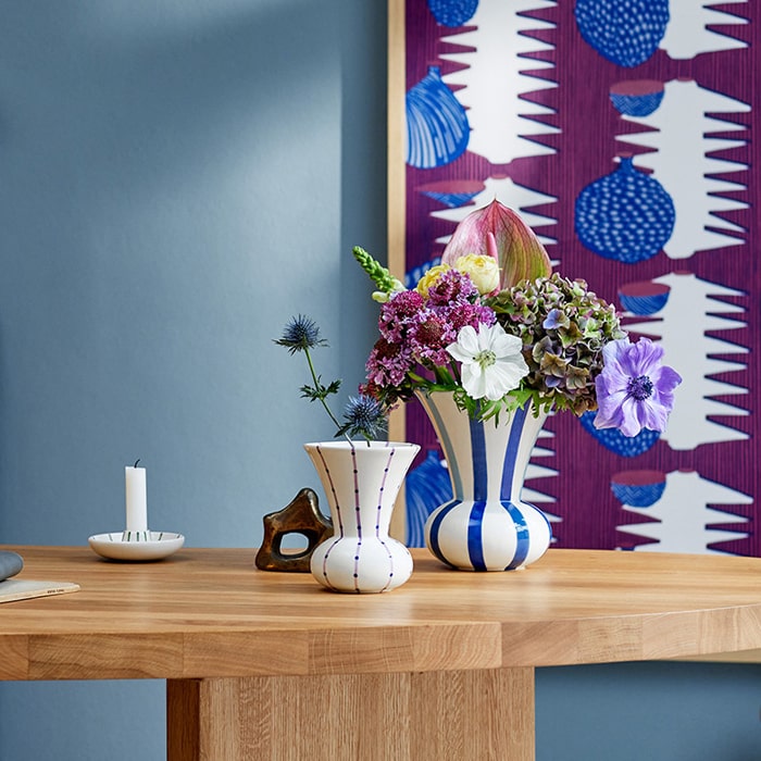 Kähler Signature Vase, H: 5.9"