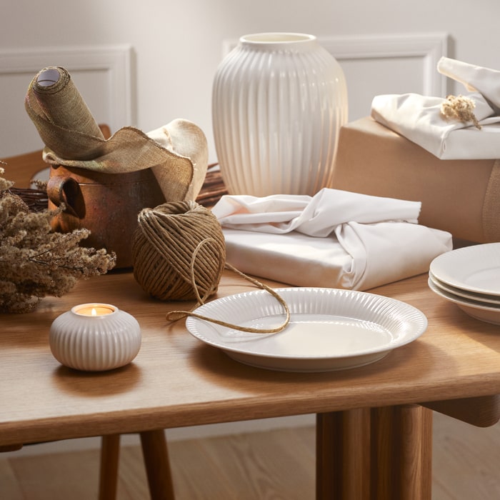 Kähler Hammershøi Vase, H: 10"