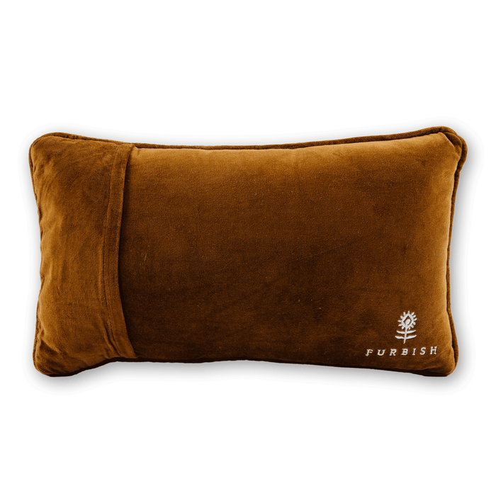 Devil Wears Vodka Needlepoint Pillow