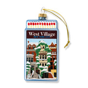 Matchbook Ornament - West Village