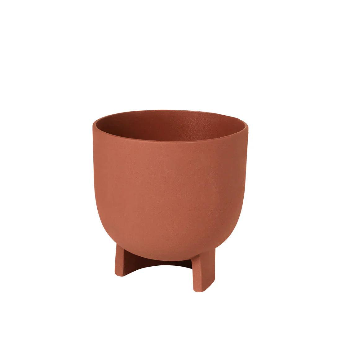 Serene Flowerpot Terracotta with Red Engobe - Large