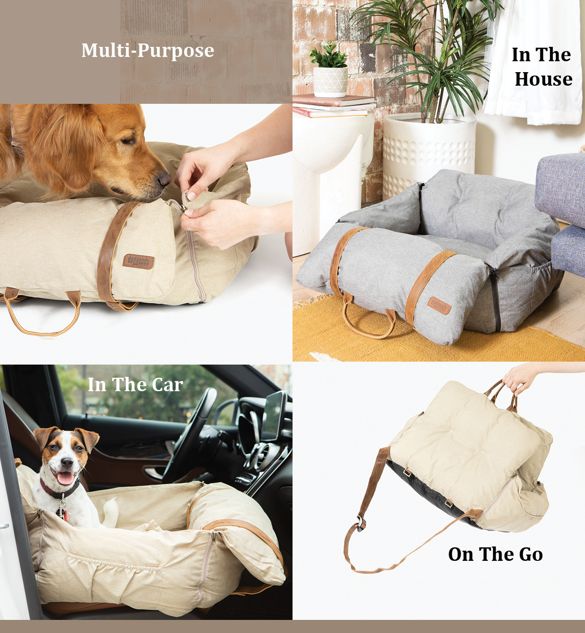 Car Bed for Dogs by DogGoods ™