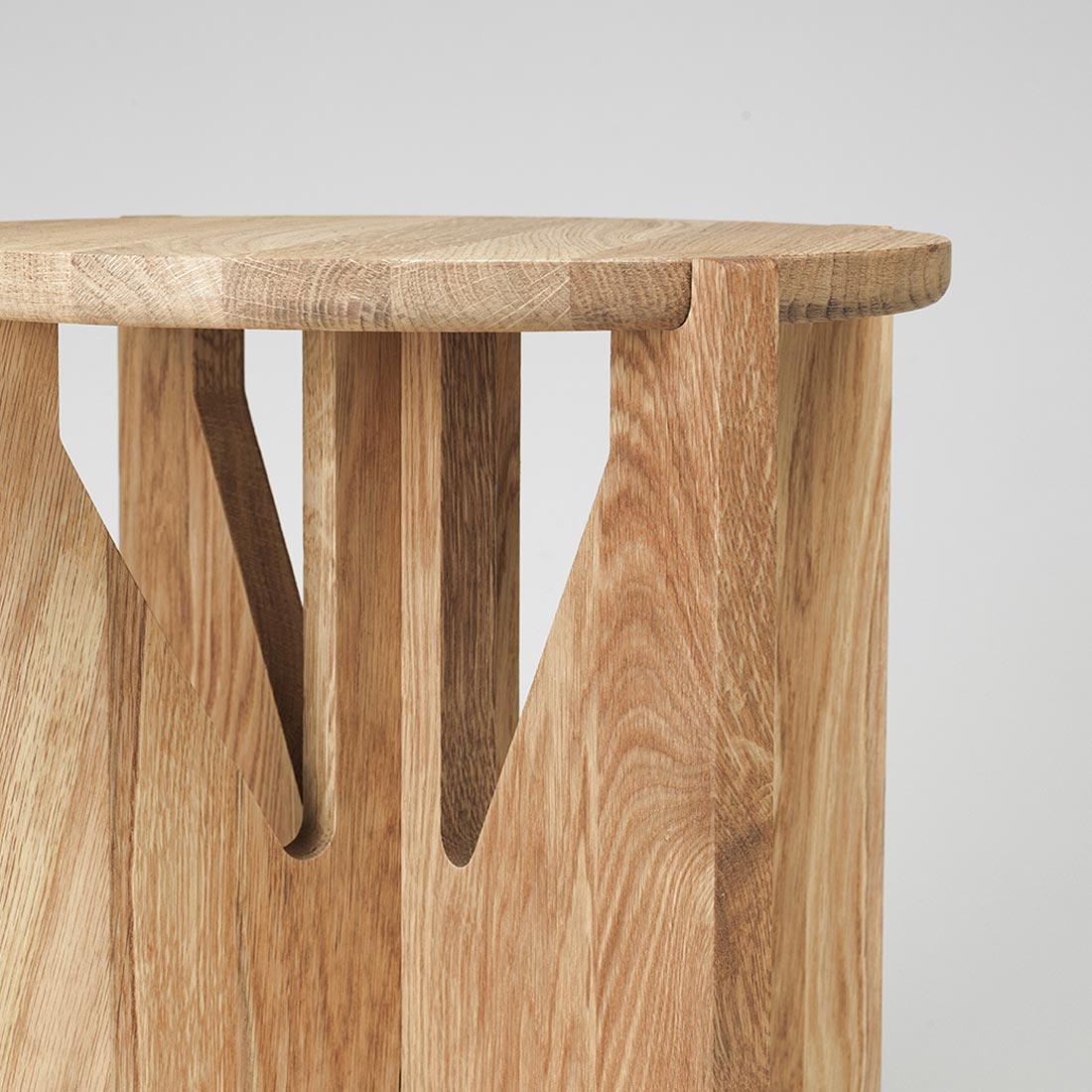 Kristina Dam Studio Simple Stool, Warm Oak