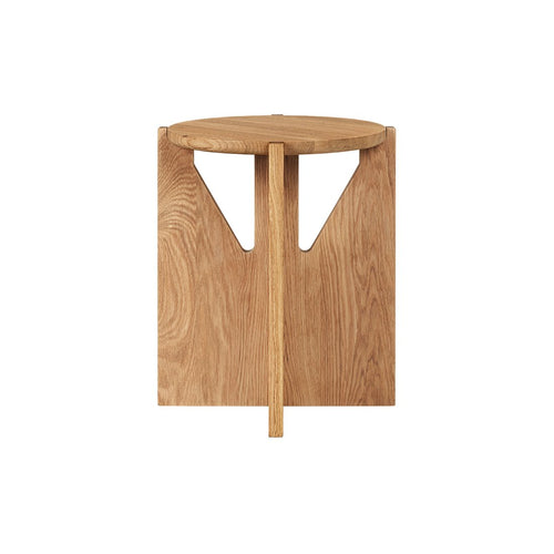 Kristina Dam Studio Simple Stool, Dark Oiled Oak