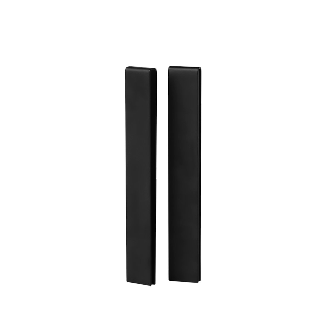 Curved Box Clip - Black 2 Pcs