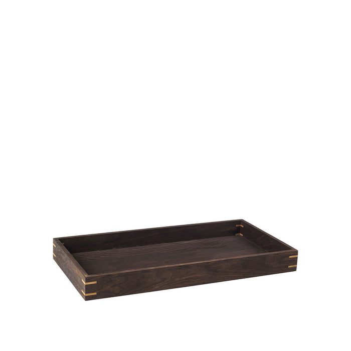 Kristina Dam Studio Japanese Tray, Smoked Oak - Large