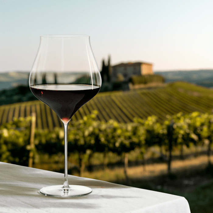 Holmegaard Notes Burgundy Wine Glass, Clear, 31.8 Oz, 2 Pcs.