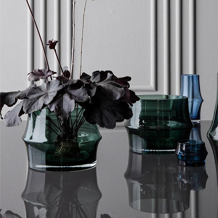 Holmegaard ARC Flower Pot, Dark Green, Ã˜: 5.7"