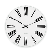 Arne Jacobsen Roman Wall Clock, Large, Ø: 11.4"
