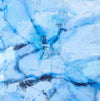 An original abstract oil painting by Shira, an artist who has exhibited at New York, titled Beneath the Ice