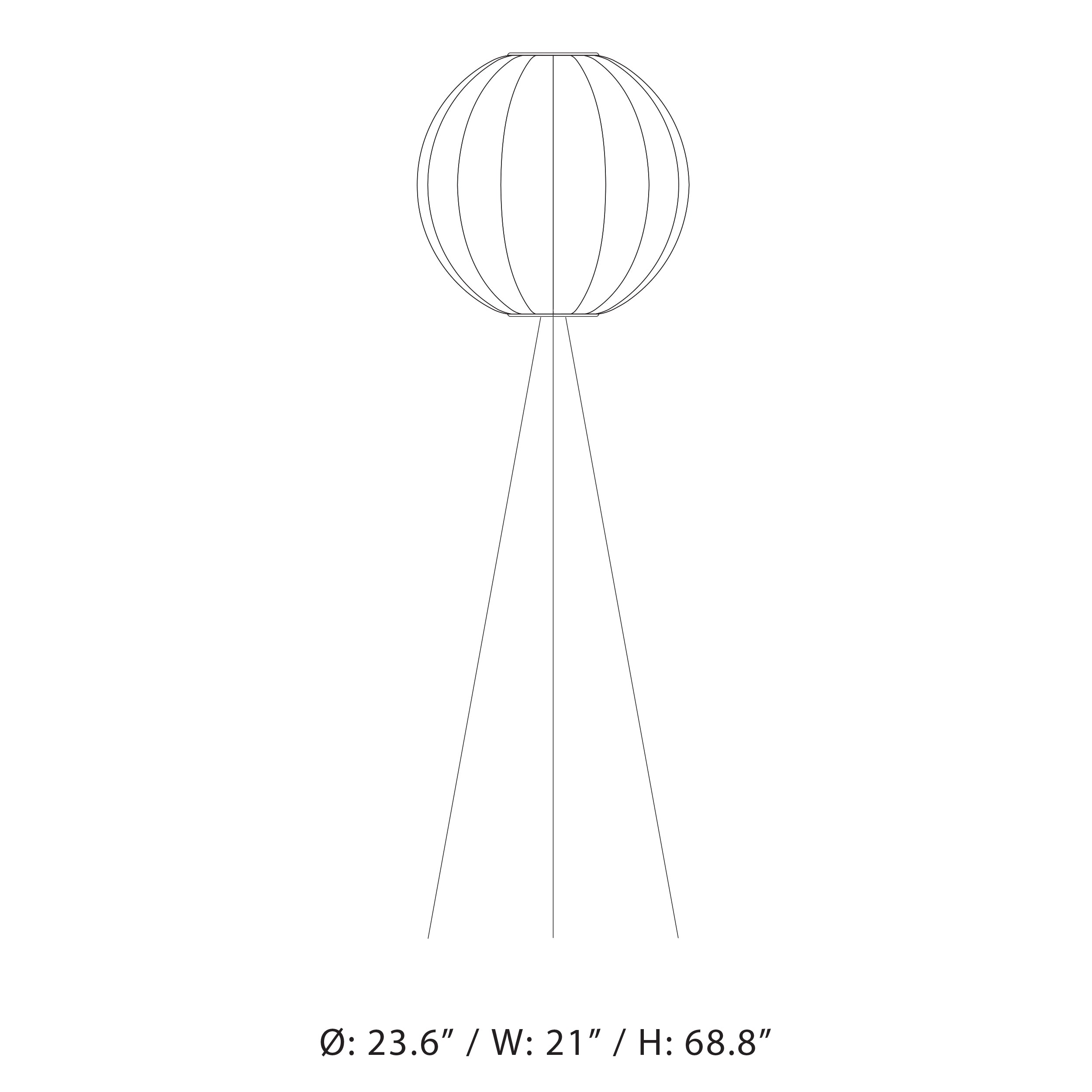 Knit-Wit High Floor Lamp - 60
