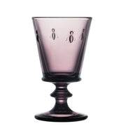 Bee Wine Glass Eggplant Set-6