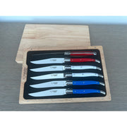 Laguiole en Aubrac America's 250th Anniversary 6-Piece Steak Knife Set, Corian