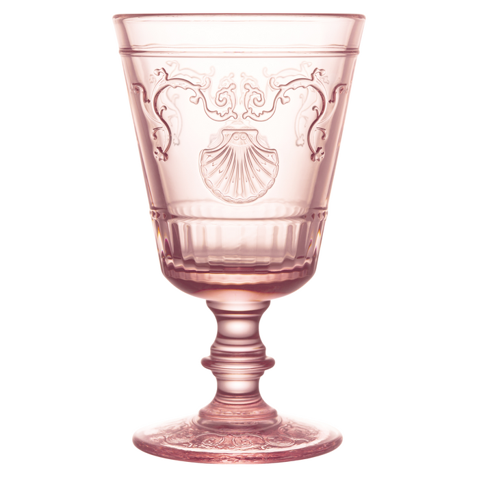 Versailles Stemmed Glass Rose Pink – Set of 6