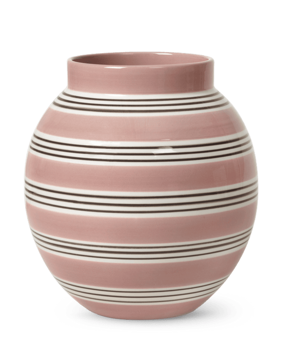 Kähler Omaggio Nuovo Vase, Rose, H: 8.1"