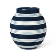 Kähler Omaggio Nuovo Vase, Dark Blue, H: 8.1"