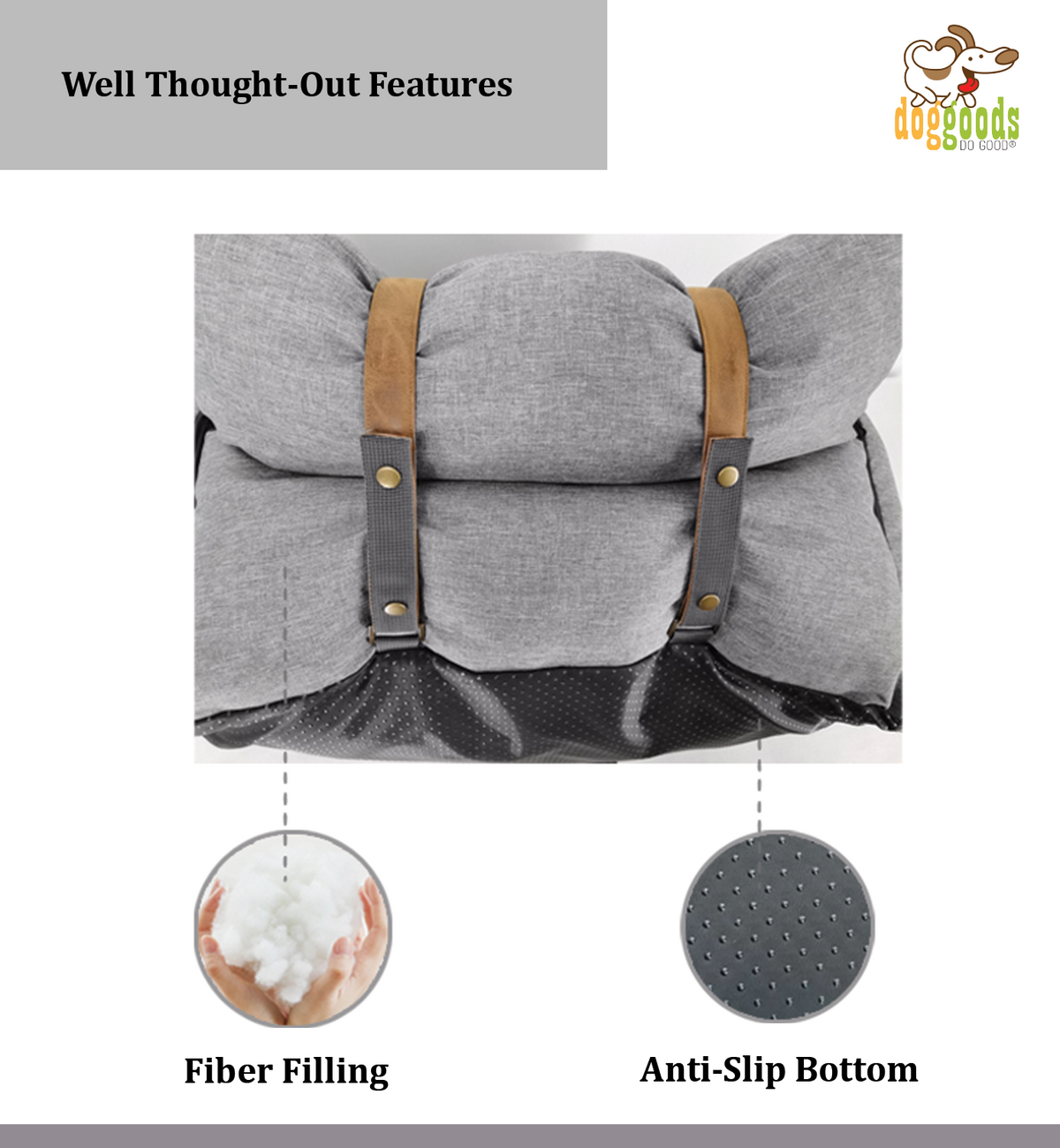 Car Bed for Dogs by DogGoods ™