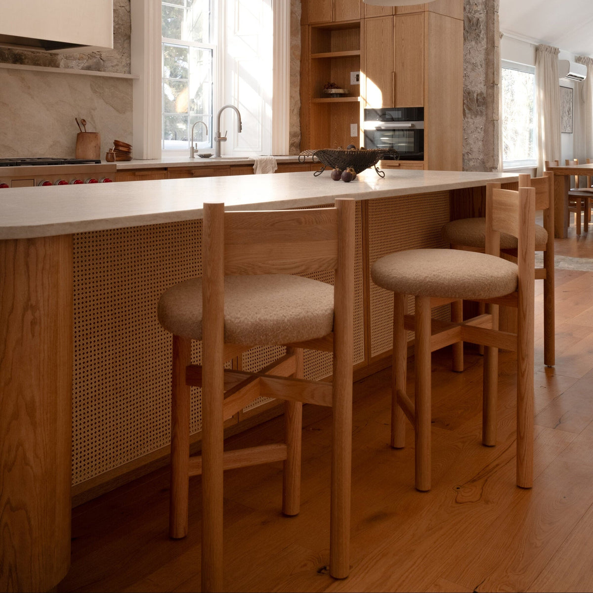 Teddy Counter Stool - Camel