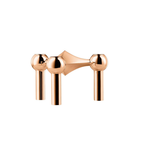 STOFF Nagel Candle Holder, Rose Gold