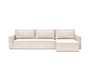 Newilla Sleeper Sofa With Lounger With Standard Arms