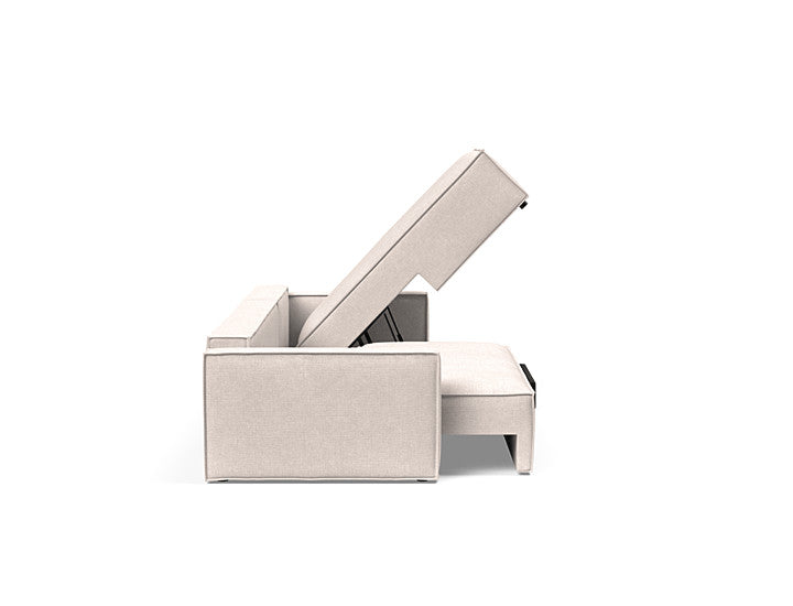 Newilla Sleeper Sofa With Lounger With Standard Arms